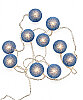 Işık Led Top Model 10 Işık 2 Metre Mavi - 1