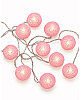 Işık Led Top Model 10 Işık 2 Metre Pembe - 1