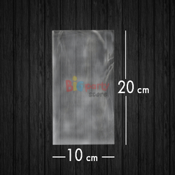Jelatin Poşet Şeffaf Torba 10x20 Cm - 1