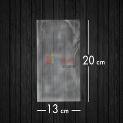 Jelatin Poşet Şeffaf Torba 13x20 Cm - 1