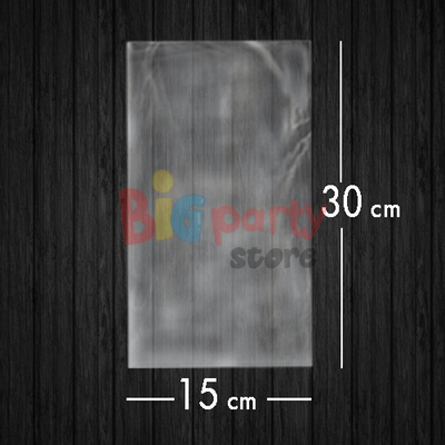 Jelatin Poşet Şeffaf Torba 15x30 Cm - 