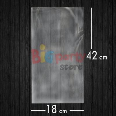 Jelatin Poşet Şeffaf Torba 18x42 Cm - 