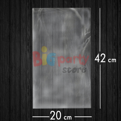 Jelatin Poşet Şeffaf Torba 20x42 Cm - 