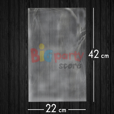 Jelatin Poşet Şeffaf Torba 22x42 Cm - 