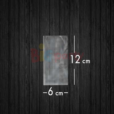 Jelatin Poşet Şeffaf Torba 6x12 Cm - 