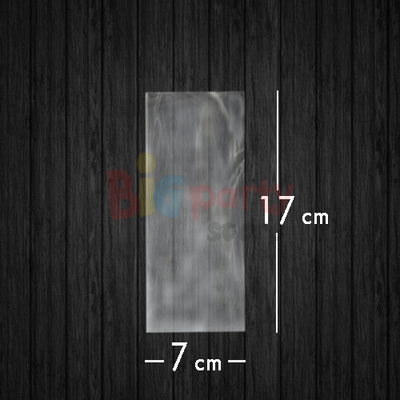 Jelatin Poşet Şeffaf Torba 7x17 Cm - 
