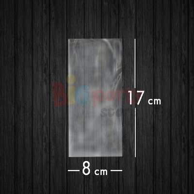 Jelatin Poşet Şeffaf Torba 8x17 Cm - 