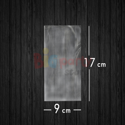 Jelatin Poşet Şeffaf Torba 9x17 Cm - 