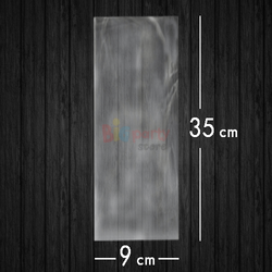 Jelatin Poşet Şeffaf Torba 9x35 Cm - 1