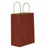 Kağıt Çanta Büklüm Sap 25 x 31 x 12 Cm Kiremit 25 Parça - 1