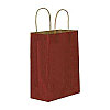 Kağıt Çanta Büklüm Sap 31x42x12 Cm Bordo 10'lu - 1