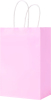 Kağıt Çanta Mini Boy 12x15x6 Cm 25 Parça Makaron Pembe - 2