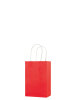 Kağıt Çanta Mini Boy 12x15x6 Cm 25 Parça Kırmızı - 1