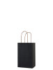 Kağıt Çanta Mini Boy 12x15x6 Cm 25 Parça Siyah - 1