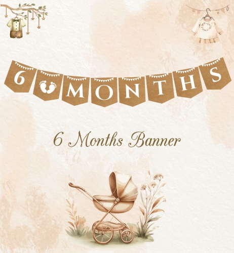 Kağıt Banner 6 Months Banner - 2