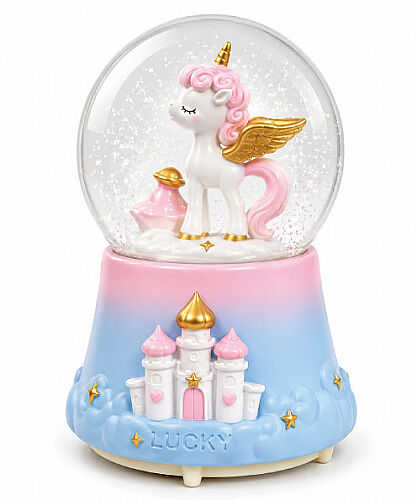 Kar Küresi Büyük Motorlu Kar Atan Pilli Unicorn - 