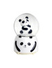 Kar Küresi Orta Boy Pilli Işıklı Oturan Panda Model - 2