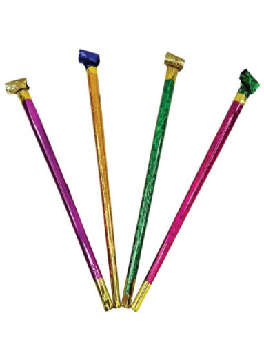 Yılanlı Düdük Uzun 30 cm 4 Parça - 1