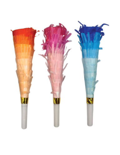 Yılanlı Düdük Vuvuzela Uzun Makaron Püsküllü 3 Parça - 