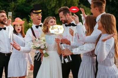 Konuşma Balonu Bride To Be Şapkalı Tema Varaklı 5 Parça - 4