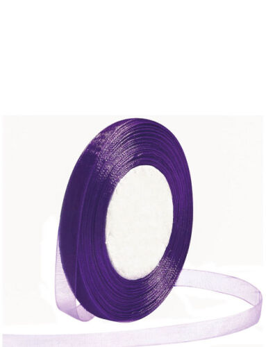 Kurdele Organze 1 Cm 22 Metre Mor - 