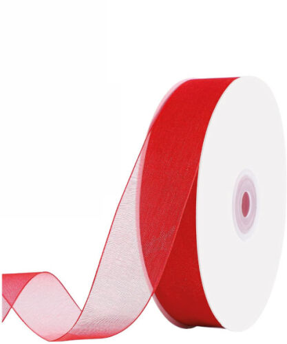 Kurdele Organze 2 Cm 22 Metre Kırmızı - 