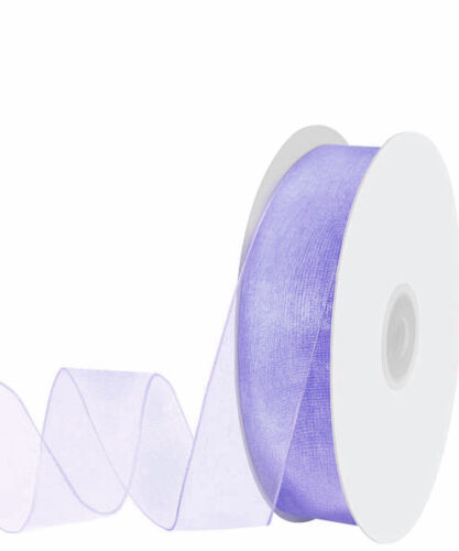 Kurdele Organze 2 Cm 22 Metre Lila - 