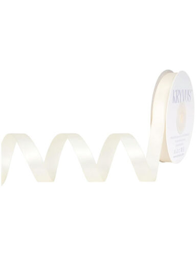 Kurdele Saten 1 Cm 10 Metre Krem - 