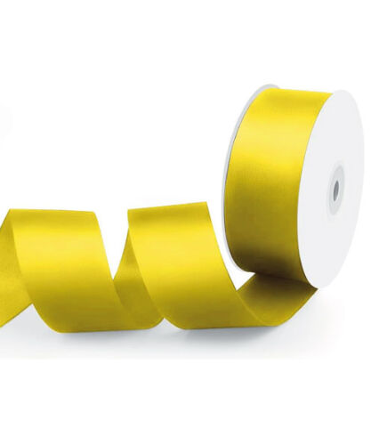 Kurdele Saten 2.5 Cm 25 Metre Sarı - 