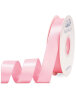 Kurdele Saten 2 Cm 10 Metre Açık Pembe - 1