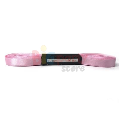 Kurdele Saten 1 Cm 10 Metre Pembe - 2