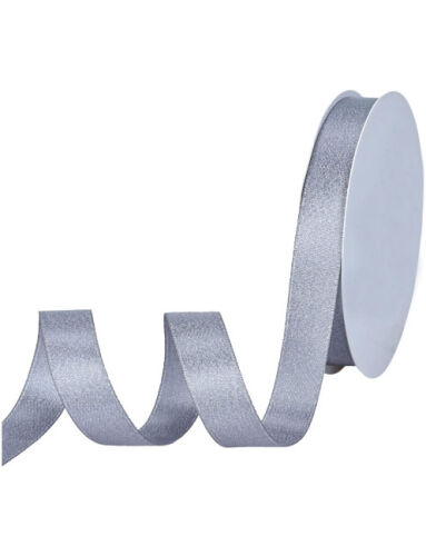 Kurdele Saten 2 Cm 10 Metre Simli Gümüş - 