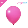 Lateks Balon Fuşya 18 inç - 1