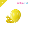 Lateks Pastel Balon 5 inç 100 Parça Sarı - 1