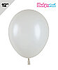 Lateks Pastel Balon 100 Parça Yulaf Beyazı 12 inç - 1