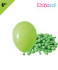 Lateks Pastel Balon 5 inç 100 Parça Açık Yeşil - 1