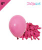 Lateks Pastel Balon 5 inç 100 Parça Fuşya - 1