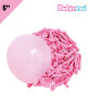 Lateks Pastel Balon 5 inç 100 Parça Pembe - 1
