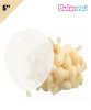 Lateks Pastel Balon 5 inç 100 Parça Şeffaf - 1