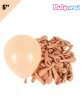 Lateks Pastel Balon 5 inç 100 Parça Ten Rengi - 1