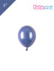 Lateks Rustik Balon İndigo Renk 100 Parça 5 İnç Balonevi - 1