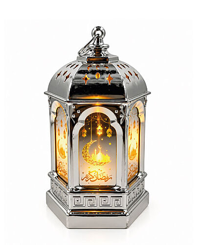 Ledli Fener Gümüş Model 14 Cm - 