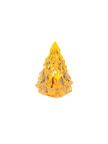 Ledli Fener Çam Ağacı Kristal Model Gün Işığı 8 Cm - 2