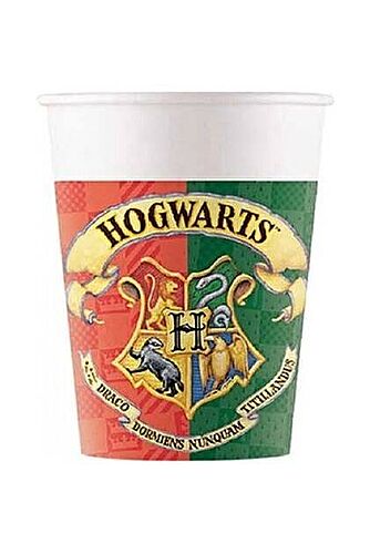 Lisanslı Karton Bardak 8'li Harry Potter - 