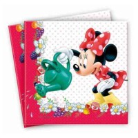 Lisanslı Minnie Mouse Kağıt Peçete Kırmızı 16 Parça - 1