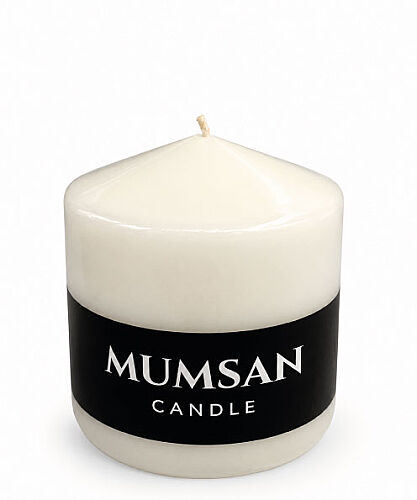 Mum Baton 10x10 Cm Beyaz - 