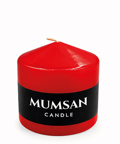 Mum Baton 10x10 Cm Kırmızı - 