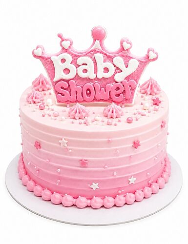 Mum Eko Model Baby Shower Pembe - 