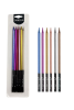 Mum İnce Kalem Model Mix 15 Cm 6 Parça - 1