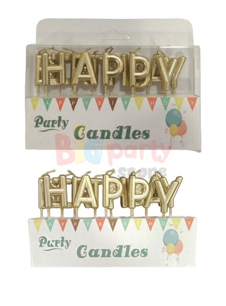 Mum Happy Birthday Gold 13 Parça - 2